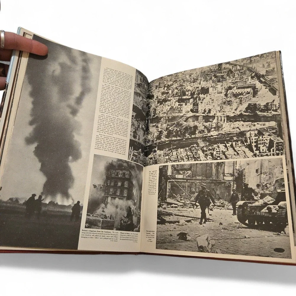 VTG Signal Hitlers Wartime Picture Magazine 1977 Hardcover Book WWII History USA
